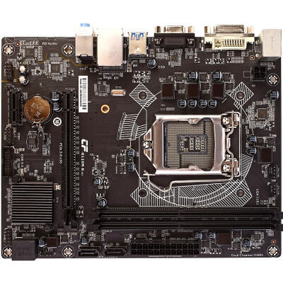 Colorful (Colorful) C.H110M-K all solid version V21 game board (Intel H110 / LGA1151
Colorful (Colorful) C.H110M-K all solid version V21 game board (Intel H110 / LGA1151