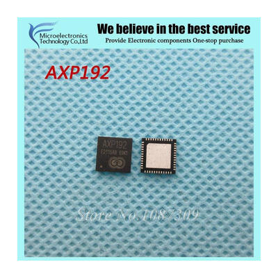 10PCS free shipping AXP192 Enhanced single Cell Li-Battery&Power System Management IC new original
10PCS free shipping AXP192 Enhanced single Cell Li-Battery&Power System Management IC new original