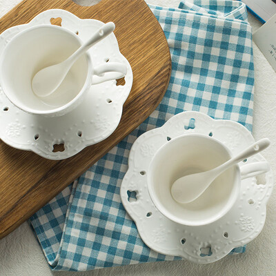 Porcelain craftsman European-style ceramic coffee cups set dish spoon pure white embossed dish spoon pot milk cups cylinder set 4 cups 4 tablespoons 4 dish 15 pieces
Porcelain craftsman European-style ceramic coffee cups set dish spoon pure white embossed dish spoon pot milk cups cylinder set 4 cups 4 tablespoons 4 dish 15 pieces
