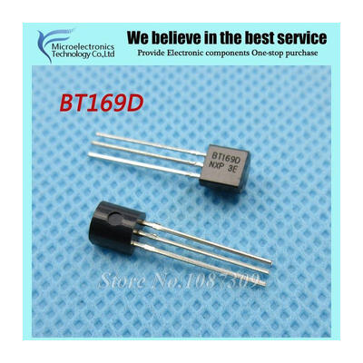 50pcs free shipping BT169D BT169 TO-92 Triacs Thyristor SCR 400V 9A 3-Pin SPT new original
50pcs free shipping BT169D BT169 TO-92 Triacs Thyristor SCR 400V 9A 3-Pin SPT new original