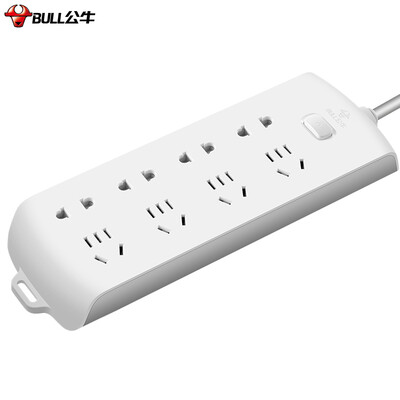 Bull (BULL) GN-B2440 new national standard socket plug board / row row / row of plug / wiring board / drag line board 8 total control length of 3 meters
Bull (BULL) GN-B2440 new national standard socket plug board / row row / row of plug / wiring board / drag line board 8 total control length of 3 meters