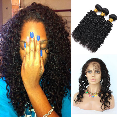 360 Lace Frontal Closure With 3 Bundles Brazilian Kinky Wave Virgin Hair With Closure Wet And Wavy Water Curly 360 Lace Frontal
360 Lace Frontal Closure With 3 Bundles Brazilian Kinky Wave Virgin Hair With Closure Wet And Wavy Water Curly 360 Lace Frontal