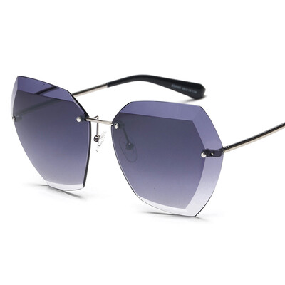 Peekaboo Oversized Polygon Rimless Sunglasses Female Brand High Quality Gradient Women Rimless Sun Glasses Fashion 2017 Uv400
Peekaboo Oversized Polygon Rimless Sunglasses Female Brand High Quality Gradient Women Rimless Sun Glasses Fashion 2017 Uv400