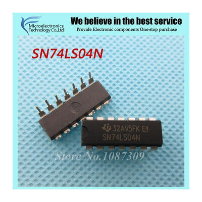10pcs free shipping SN74LS04N 74LS04N SN74LS04 DIP-14 Inverters Hex Inv wHV Output new original
10pcs free shipping SN74LS04N 74LS04N SN74LS04 DIP-14 Inverters Hex Inv wHV Output new original