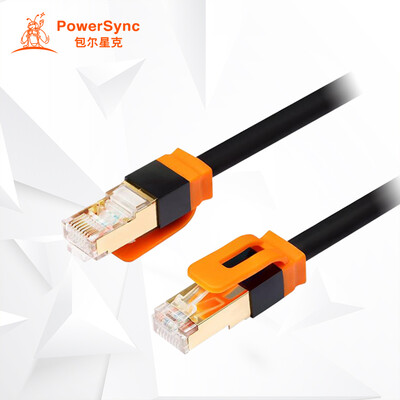 (PowerSync) CAT7-KRMG30 семь типов кабелей 7 двойная экранированная витая пара Gigabit позолоченный медный черный 3-метровый кабель
(PowerSync) CAT7-KRMG30 семь типов кабелей 7 двойная экранированная витая пара Gigabit позолоченный медный черный 3-метровый кабель
