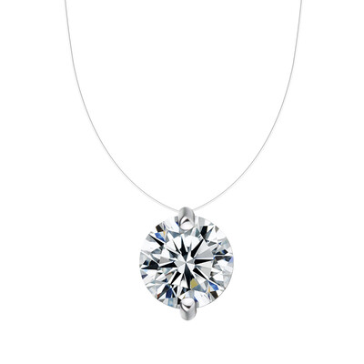 AGATHA jiasha 2620003 925 silverfish line necklace transparent zircon tide female clavicle mermaid tears inlaid pendant simple b
AGATHA jiasha 2620003 925 silverfish line necklace transparent zircon tide female clavicle mermaid tears inlaid pendant simple b