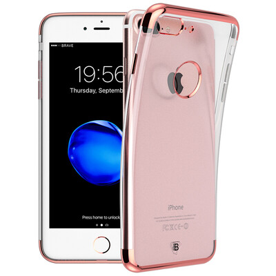 BIAZE Apple 7 Plus mobile phone case iPhone7 Plus protective cover plating TPU all-inclusive anti-drop transparent soft shell crystal color series JK116-rose gold
BIAZE Apple 7 Plus mobile phone case iPhone7 Plus protective cover plating TPU all-inclusive anti-drop transparent soft shell crystal color series JK116-rose gold
