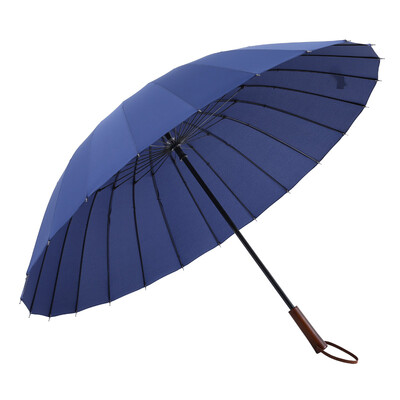 Mido MAYDU solid wood handle 24 bone oversized umbrella men business long handle umbrella M6003 blue
Mido MAYDU solid wood handle 24 bone oversized umbrella men business long handle umbrella M6003 blue