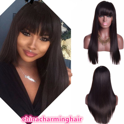 Beautiful silky straight full lace wigs human hair silky straight lace front wigs with bangs free shipping
Beautiful silky straight full lace wigs human hair silky straight lace front wigs with bangs free shipping