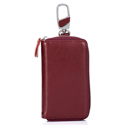 The new double key bag zipper Leather Ladies capacity Mens multi function key bag leather waist hanging
The new double key bag zipper Leather Ladies capacity Mens multi function key bag leather waist hanging