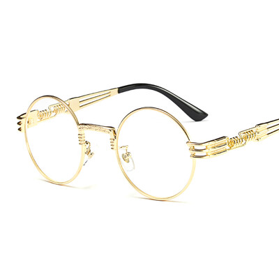 Peekaboo vintage retro gothic mirror sunglasses gold and black sun steampunk glasses round circle men UV gafas de sol
Peekaboo vintage retro gothic mirror sunglasses gold and black sun steampunk glasses round circle men UV gafas de sol