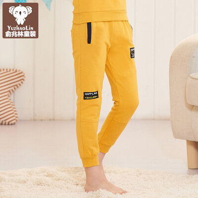 Yu Zhaolin children's sweater pants boy pants wild sweater sanding single pants YH56T0770 letters anchor turmeric 130
Yu Zhaolin children's sweater pants boy pants wild sweater sanding single pants YH56T0770 letters anchor turmeric 130