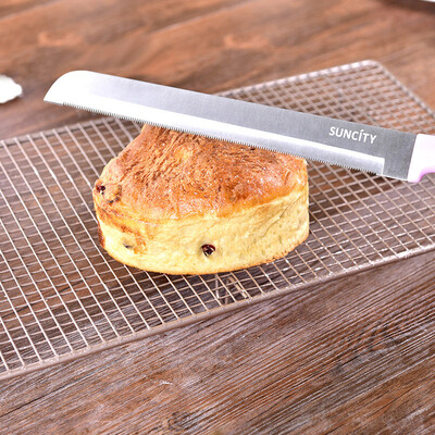 Jingdong Supermarket Yang Chen stainless steel bread knife sawtooth watermelon knife cake knife baking tools bread slicing knife YC6047
Jingdong Supermarket Yang Chen stainless steel bread knife sawtooth watermelon knife cake knife baking tools bread slicing knife YC6047