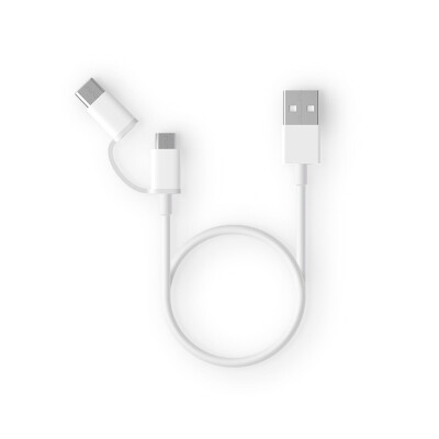 Xiaomi ZMI 24A 2 In 1 Mirco USB Cable Fast Charger Type-C Connector Adapter Convertor Charging & Sync Cable for Samsung Huawei
Xiaomi ZMI 24A 2 In 1 Mirco USB Cable Fast Charger Type-C Connector Adapter Convertor Charging & Sync Cable for Samsung Huawei