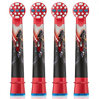 Braun EB10-4K Childrens Electric Toothbrush Head 4-pack suitable forDB4510K D10 D12 series toothbrush Star Wars
Braun EB10-4K Childrens Electric Toothbrush Head 4-pack suitable forDB4510K D10 D12 series toothbrush Star Wars