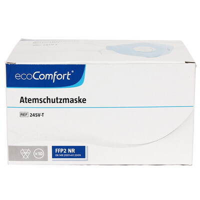 DACH 245V mask 10 Pack Germany imported breathing valve head-mounted protective masks
DACH 245V mask 10 Pack Germany imported breathing valve head-mounted protective masks