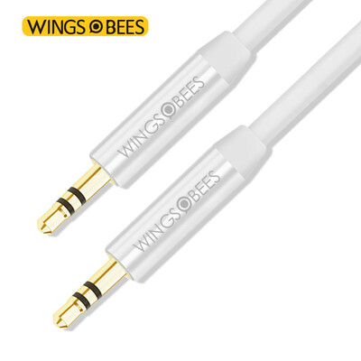 Bee wing AUX public tone audio line car with 35mm car mobile phone audio cable 50cm white for mobile phone flat headphones speaker
Bee wing AUX public tone audio line car with 35mm car mobile phone audio cable 50cm white for mobile phone flat headphones speaker