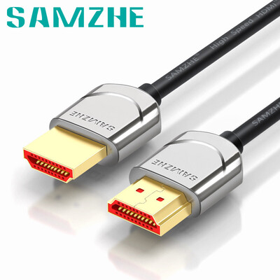 Shanze (SAMZHE) HDMI2.0 version 2K * 4K digital high-definition line thin line 1 meter gold-plated connector notebook computer then display projector thin cable SM-210
Shanze (SAMZHE) HDMI2.0 version 2K * 4K digital high-definition line thin line 1 meter gold-plated connector notebook computer then display projector thin cable SM-210