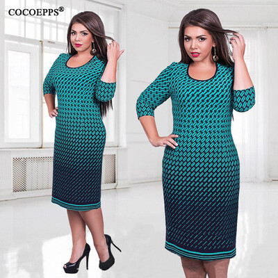 COCOEPPS Autumn Winter women dress big size Women loose long dresses plus size dress Three Quarter casual dress -6XL vestidos
COCOEPPS Autumn Winter women dress big size Women loose long dresses plus size dress Three Quarter casual dress -6XL vestidos