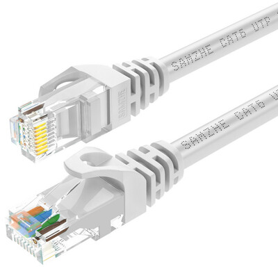 Shanze SAMZHE Category 6 cable CAT6 Gigabit high-speed network line indoor&outdoor 8-core network cable Category 6 computer TV router cable GRE-6300 white 30 meters
Shanze SAMZHE Category 6 cable CAT6 Gigabit high-speed network line indoor&outdoor 8-core network cable Category 6 computer TV router cable GRE-6300 white 30 meters
