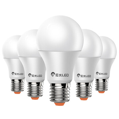 Sunshine lighting LED bulb 5W energy saving lamp E27 screw mouth 6500K white light (five loaded
Sunshine lighting LED bulb 5W energy saving lamp E27 screw mouth 6500K white light (five loaded