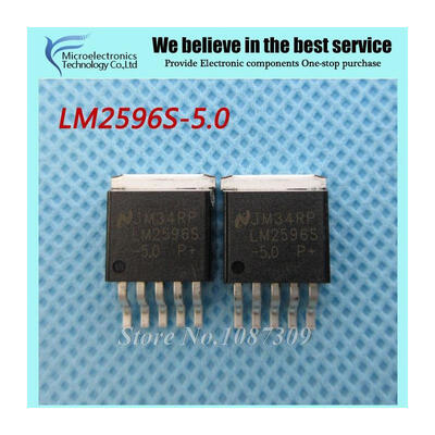 10pcs free shipping LM2596S-50 LM2596 LM2596S Voltage Regulators - Switng Regulators 150 KHZ 3A EP-DOWN VLTG REG TO-263-5
10pcs free shipping LM2596S-50 LM2596 LM2596S Voltage Regulators - Switng Regulators 150 KHZ 3A EP-DOWN VLTG REG TO-263-5