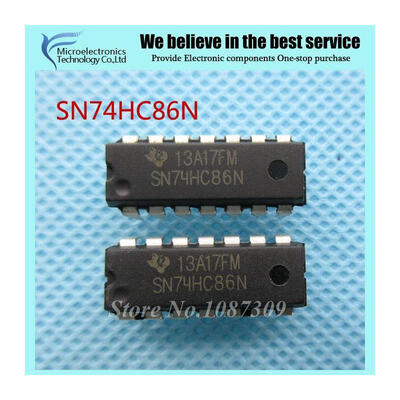 10pcs free shipping 74HC86N SN74HC86N 74HC86 SN74HC86 DIP-14 Logic Gates QUAD 2-INPUT EXCE-OR GATE new original
10pcs free shipping 74HC86N SN74HC86N 74HC86 SN74HC86 DIP-14 Logic Gates QUAD 2-INPUT EXCE-OR GATE new original