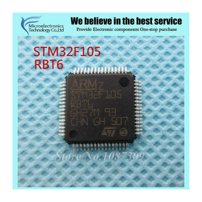 10PCS free shipping STM32F105RBT6 STM32F105 RBT6 QFP64 ARM Microcontrollers - MCU 32BIT Cortex 64/25 CVITY LINE M3
10PCS free shipping STM32F105RBT6 STM32F105 RBT6 QFP64 ARM Microcontrollers - MCU 32BIT Cortex 64/25 CVITY LINE M3