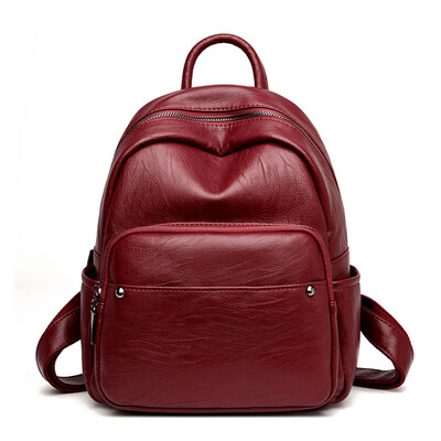 Fashion Women Backpack High Quality Youth Genuine Leather Backpacks for Teenage Girls Female School Shoulder Bag Bagpack mochila
Fashion Women Backpack High Quality Youth Genuine Leather Backpacks for Teenage Girls Female School Shoulder Bag Bagpack mochila