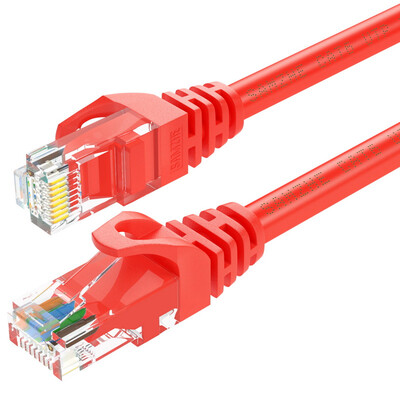 Shanze SAMZHE six cable CAT6 Gigabit high-speed network line indoor&outdoor 8-core network cable 6 categories of computer TV router cable RED-6080 red 8 meters 
Shanze SAMZHE six cable CAT6 Gigabit high-speed network line indoor&outdoor 8-core network cable 6 categories of computer TV router cable RED-6080 red 8 meters