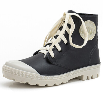 Haitian Halteke rain boots fashion canvas boots waterproof rain boots rubber shoes water shoes FB001 black 38 yards
Haitian Halteke rain boots fashion canvas boots waterproof rain boots rubber shoes water shoes FB001 black 38 yards