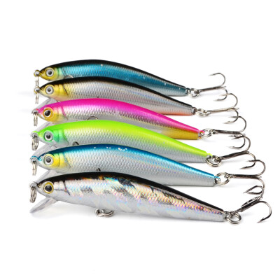 1pc Приманки для рыбалки 6color Fishing Tackle 7cm-2.8 "Fishing Bait 6.3g-0.22oz 2 Крючок 6 # крюк из углеродистой стали
1pc Приманки для рыбалки 6color Fishing Tackle 7cm-2.8 "Fishing Bait 6.3g-0.22oz 2 Крючок 6 # крюк из углеродистой стали