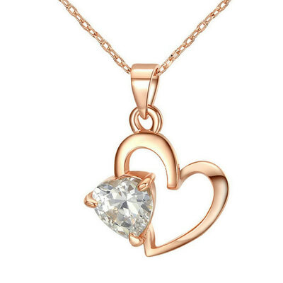 Yoursfs@ Rose Gold Color Heart Necklace For Women Valentine's Day Present For Girlfriend Choker Necklace Hot Sell
Yoursfs@ Rose Gold Color Heart Necklace For Women Valentine's Day Present For Girlfriend Choker Necklace Hot Sell