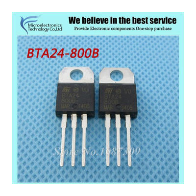 5pcs free shipping BTA24-800B BTA24 BTA24-800 Triacs 25 AMP 800 VOLT TO-220 new original
5pcs free shipping BTA24-800B BTA24 BTA24-800 Triacs 25 AMP 800 VOLT TO-220 new original