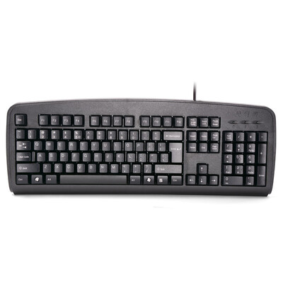 Shuangfeiyan (A4TECH) KB-8 waterproof wired keyboard wired keyboard computer keyboard notebook keyboard PS2 interface
Shuangfeiyan (A4TECH) KB-8 waterproof wired keyboard wired keyboard computer keyboard notebook keyboard PS2 interface
