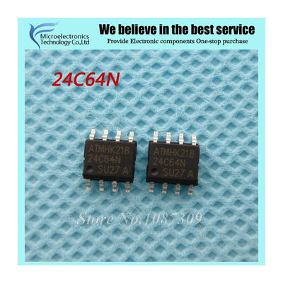 10PCS free shipping AT24C64N 24C64N 24C64 AT24N64 SOP-8 EEPROM 3264k 2-Wire Bus new original
10PCS free shipping AT24C64N 24C64N 24C64 AT24N64 SOP-8 EEPROM 3264k 2-Wire Bus new original