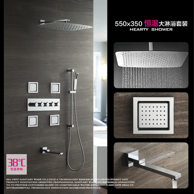 HIDEEP Rainfall Shower Head System Polished Chrome wall mounted Bath & Shower Faucet Bathroom Luxury Rain Mixer
HIDEEP Rainfall Shower Head System Polished Chrome wall mounted Bath & Shower Faucet Bathroom Luxury Rain Mixer