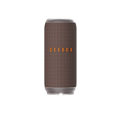 GEEBOX M2 Brown Bluetooth portable speaker Mini speaker Outdoor speaker subwoofer High fidelity calls
GEEBOX M2 Brown Bluetooth portable speaker Mini speaker Outdoor speaker subwoofer High fidelity calls
