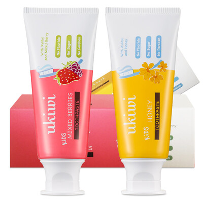 Niuyou elf ukiwi children&39s toothpaste 2 sticks honey 50g raspberry 50g New Zealand imports
Niuyou elf ukiwi children&39s toothpaste 2 sticks honey 50g raspberry 50g New Zealand imports