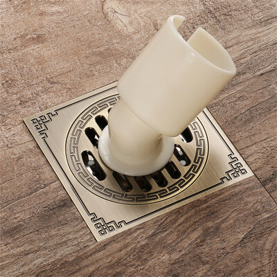 HIDEEP Bathroom accessories washing machine single interface green bronze floor drain
HIDEEP Bathroom accessories washing machine single interface green bronze floor drain