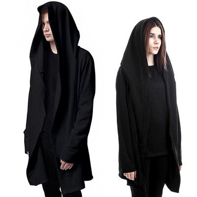Men Hooded Sweatshirts With Black Gown Best Quality Hip Hop Mantle Hoodies Fashion Jacket long Sleeves Cloak Mans Coats Outwear
Men Hooded Sweatshirts With Black Gown Best Quality Hip Hop Mantle Hoodies Fashion Jacket long Sleeves Cloak Mans Coats Outwear