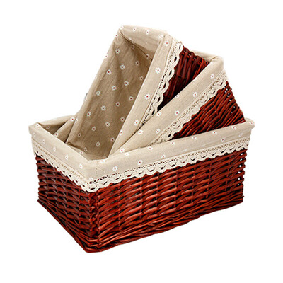 Tinghao tinghao woven storage basket storage basket brown three-piece large medium small TH1199
Tinghao tinghao woven storage basket storage basket brown three-piece large medium small TH1199