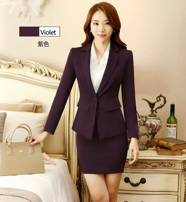 Novelty Purple Long Sleeve Spring Autumn Formal Blazer Coat For Business Women Ladies Office Work Wear Blazers Jackets Outwear
Novelty Purple Long Sleeve Spring Autumn Formal Blazer Coat For Business Women Ladies Office Work Wear Blazers Jackets Outwear