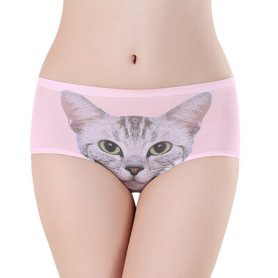 Zi Yan Lier 3 loaded cat underwear cat head anti-lighting comet human animal sexy seamless underwear female NK258 powder white average code
Zi Yan Lier 3 loaded cat underwear cat head anti-lighting comet human animal sexy seamless underwear female NK258 powder white average code