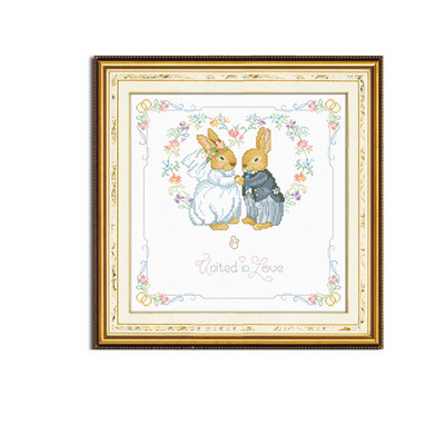 embroider DIY DMC Cross stitchSets For Embroidery kits The wedding of Peter Rabbit factory direct sale
embroider DIY DMC Cross stitchSets For Embroidery kits The wedding of Peter Rabbit factory direct sale