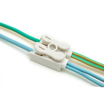 40 pieceslotSuyep ZQ-2P Spring Wire Connectors Electrical Cable Clamp Terminal Block
40 pieceslotSuyep ZQ-2P Spring Wire Connectors Electrical Cable Clamp Terminal Block