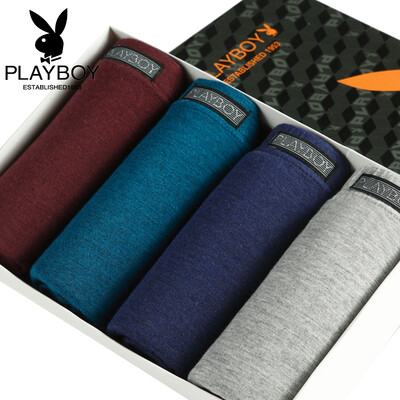 Playboy PLAYBOY Men&39s underwear Male flat angle underwear blue fine fine fiber in the waist solid color four pants 4 loaded L 17095
Playboy PLAYBOY Men&39s underwear Male flat angle underwear blue fine fine fiber in the waist solid color four pants 4 loaded L 17095
