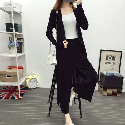2017 sweater women long paragraph ice silk thin section sweater coat shawl outside the open cardigan sunscreen air conditioning sh
2017 sweater women long paragraph ice silk thin section sweater coat shawl outside the open cardigan sunscreen air conditioning sh