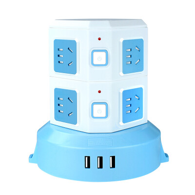 Breeze kyfen QF-L012C two-story eight-bit five-hole multi-switch anti-overload socket three USB new national standard length of 3 meters
Breeze kyfen QF-L012C two-story eight-bit five-hole multi-switch anti-overload socket three USB new national standard length of 3 meters