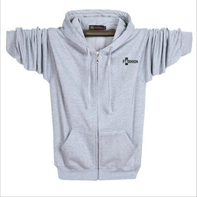 Autumn and winter new men's cardigan sweater fat big fat man loose men's sports jacket hooded jacket men's tide
Autumn and winter new men's cardigan sweater fat big fat man loose men's sports jacket hooded jacket men's tide